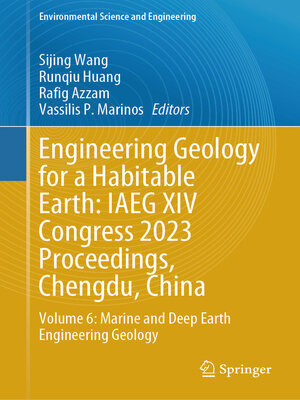 cover image of Engineering Geology for a Habitable Earth